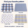 Washable Waterproof Bed Pad – Reusable 4-Layer Mattress Protector for