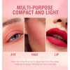 Liquid Cream Blush with Sponge Applicator Velvet Matte Blush for