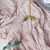 Newthinking 4 Packs Cheesecloth Table Runner, 10ft Pink Cheesecloth Table