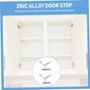 NUOBESTY 4pcs Door Top Hinge Pin with Tips Adjustable Hinge