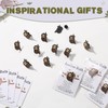 Loetere 18/36 Sets Positive Sloth Lapel Pins Bulk with Support