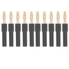 10Pcs Banana Plug 4.0mm Male to 2mm Female Connector 30V