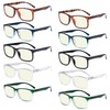 Eyekepper 10-Pack Blue Light Blocking Reading Glasses for Men Blocking