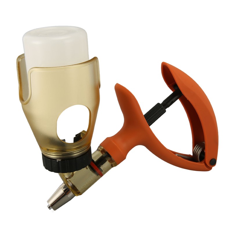 Livestock Syringe Plastic Precise Adjustable Continuous Syringe for Cattle Goat