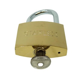 63mm Padlock - Heavy Duty & Secure Lock Ideal for Bags, Cupboards, Gates & More | Reliable Security | Easy Installation
