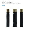 5 Pack Butane Torch Lighter Fuel Refillable Gas Window Viewable