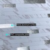 YMMXGE 10-Sheet Peel and Stick Backsplash Stone Marble Tiles, PVC