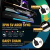 EZDIY-FAB 5V ARGB GPU Holder Brace Graphics Card Support Video