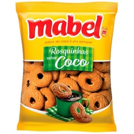 BRAZILIAN CORNER Coconut Cookies Mabel 1.32 Lb | Rosquinhas Sabor Coco Mabel 600g | Fresh & Crunchy Crisp Cookies with Yummy Coconut Flavor | Cookie Snacks for Kids and Adults, Coffee Time and More