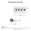 THE9SHOP Hub De 4 Puertos Usb 3.0 Para iMac O