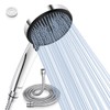 FASDUNT Shower Head 5 Jet Types with 2M Premium Hose