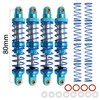 RXZIXYL 4-Pack Front Rear RC Shock Absorber 70mm 80mm 90mm
