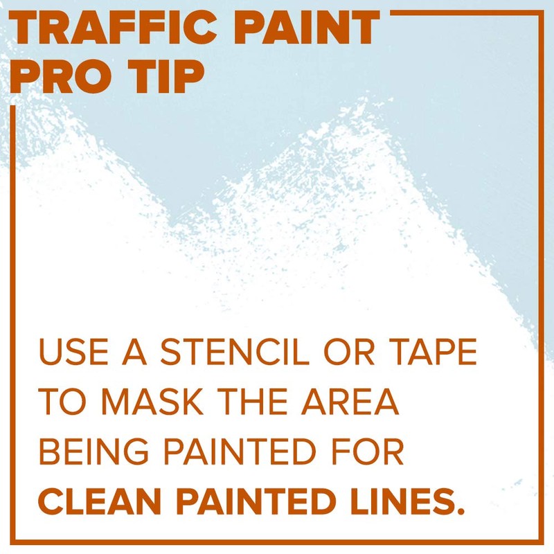 INSL-X INSL-X TP224209A-01 Acrylic Latex Traffic Paint, 1 Gallon, Handicap