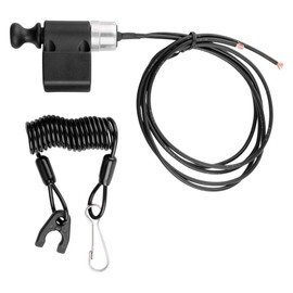 Tusk Power Pull Tether Kill Switch Black for Yamaha YFZ 450 2004-2009,2012-2013