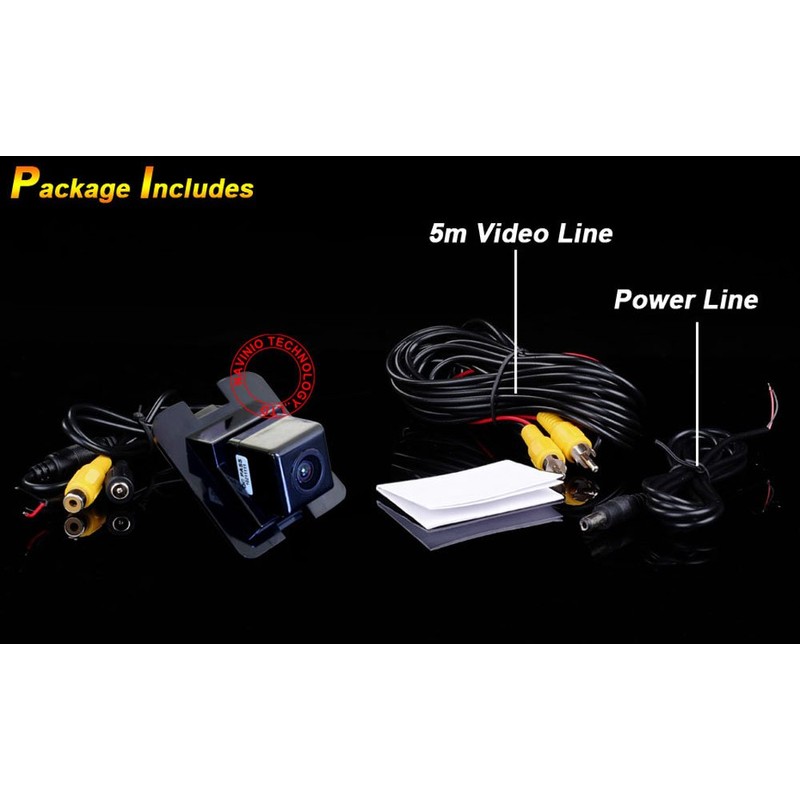 Kalakass HD CCD Reversing Camera Number Plate Parking Aid Night