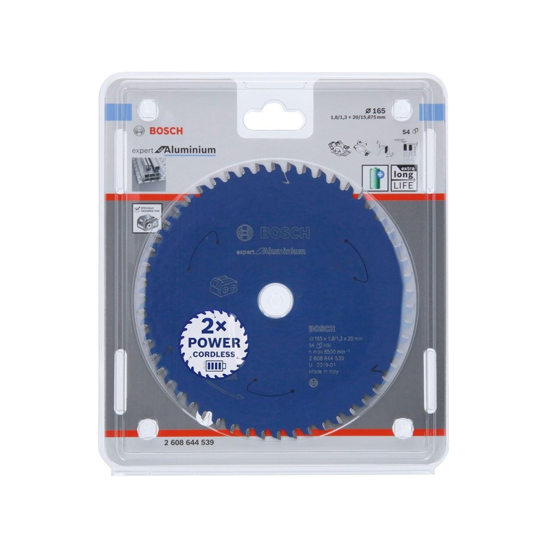 Bosch Professional 1 x Expert Aluminium Circular Saw Blade (Aluminium,