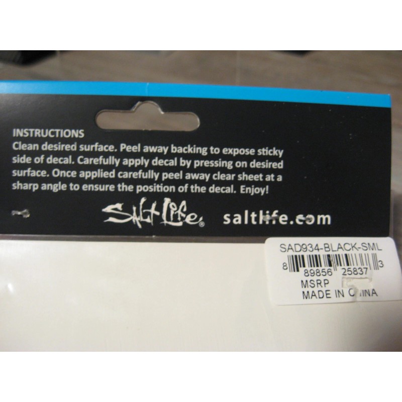 Salt Life Decal - 6.5" Small Surface Mount Sticker -