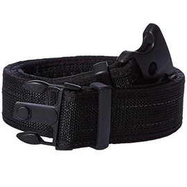 Uncle Mike's Kodra Nylon Web Ultra Duty Belt with Hook and Loop Lining (3 X 56-60-Inch, Black)