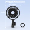 FIFINE Shock Mount Holder for Microphone, Vibration Reduction and Noise