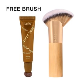 tarte sculpt tape + sculpting cheek brush duo:_medium cool bronze