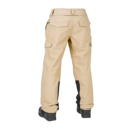 Volcom Women's Wildling Snowboard Ski Pant, Sand S5, Large