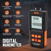 CMTOOL Digital Manometer Dual Port Air Pressure Gauge HVAC Gas