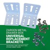 Pair of Grass 00436-37 Zargen Metal Drawer Box Universal Replacement