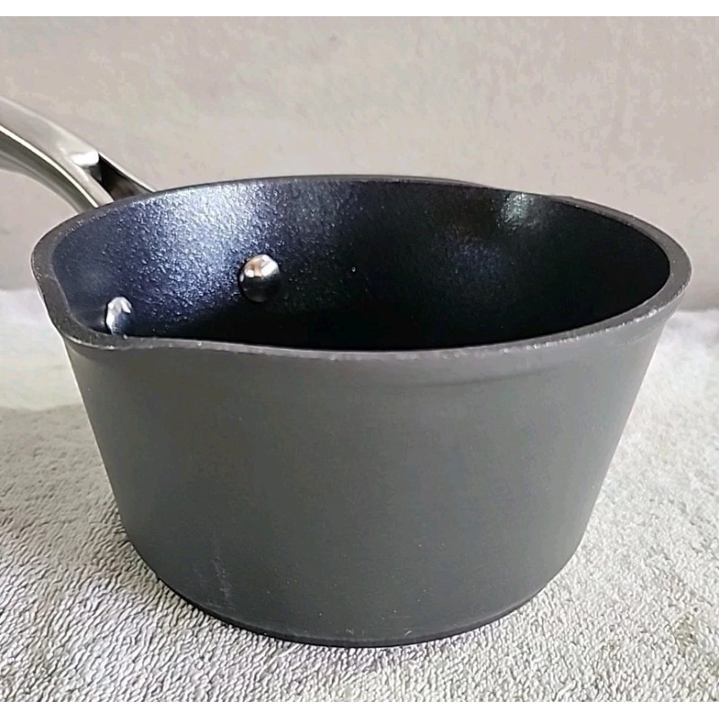 Granitestone Armor Max Gray 1qt. Nonstick Saucepan