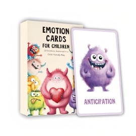 Shimmerz Children's Emotion Book: 32 child-friendly explanations of emotions for recognizing and understanding feelings, Children's Mindfulness Cards