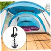 Outanaya 6 Sets Camping Ground Nails Fish Bone Shape Tent