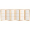 3 ft. Short Double Cross Shoji Screen - Natural -