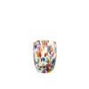 H&H Set of 6 Bicchieri Veneziano In Vetro Decorato Multicolour