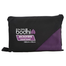 The Little Bodhi Microfibre Towel Purple 100cm x 50cm