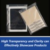 12" x 15" (500 Count) Self Seal Clear Poly Bags