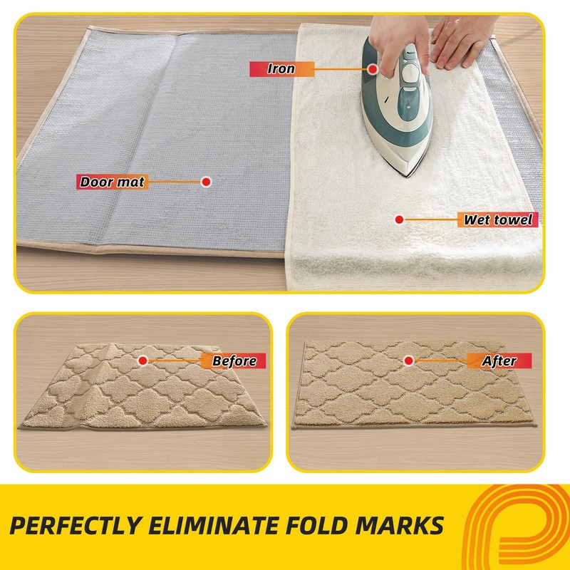 JSEI Kitchen Rugs, Non-Slip Kitchen Mats for Floor, Soft Washable