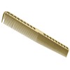 SANON Hair Comb Aviation Aluminum Metal Cutting Comb Hairdressing Salon