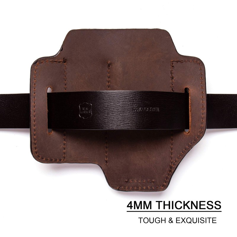 Gentlestache Leather Sheath for Leatherman Multitool Sheath EDC Pocket Organizer