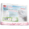 Alina 75 x 45L Polythene Drawstring Bin Liner/Bin Bag/Medium-weight 45