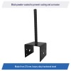 Automotive Authority U Shaped 4x4 Deck Post Concrete Anchor Spike