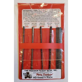 Flying Dutchman Heavy Duty Five Dozen Pinless Scroll Saw Blade Variety Pack