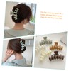 Outanaya 6pcs Hair Claw Clips Large Matte Hair Styling Accessories