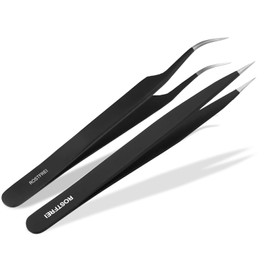 Professional Eyebrow Tweezers Hair Tipped Tweezers Hair Tug Tip Set