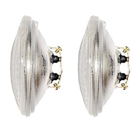 Anyray 2-Bulbs LED PAR36 Landscape Lighting Flood Light 12-Volts Multi-Purpose Base Light Bulb 12V AC/DC G53 (Cool White)