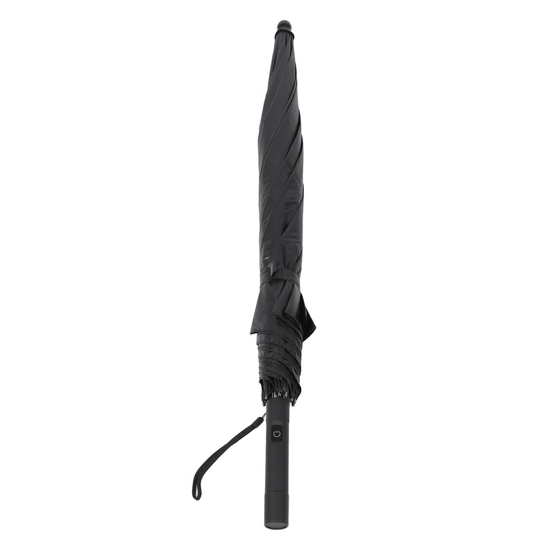 Cooling Fan Umbrella UV Guard Sun Blocking 2600mAh USB Rechargeable