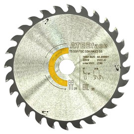 Upgraded 205560 205551 Track Saw Blade for Festool TS 55 F, TSC 55 K, HK 55, HKC 55 Track Saw 160x1,8x20mm 28Tooth