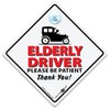 iwantthatsign.com Elderly Driver Car Sign, Joke OAP Baby on Board