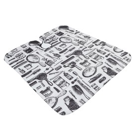 minkissy Salon Accessory Hairdressing Cape Barber Shop Cape Comfortable Practical Design Random Style