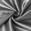 YASMENG Satin Bed Linen 135 x 200 cm Grey Dark