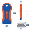 Bates- Razor Blade Scraper Tool, 2 Pack, 30 Extra Steel