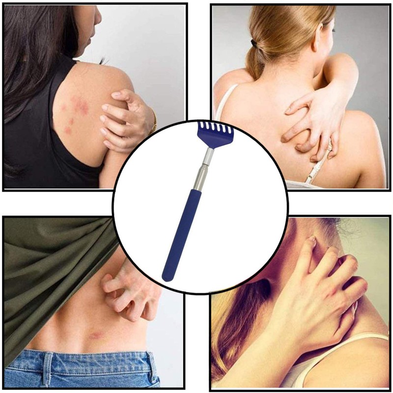 4 Pcs Back Scratcher Portable Extendable Back Scratcher with Telescopic